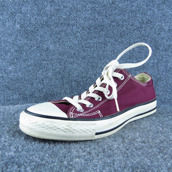 Everlast Men Sneaker Shoes Burgundy Fabric Lace Up Size‎ 8 Medium - Picture 1 of 9